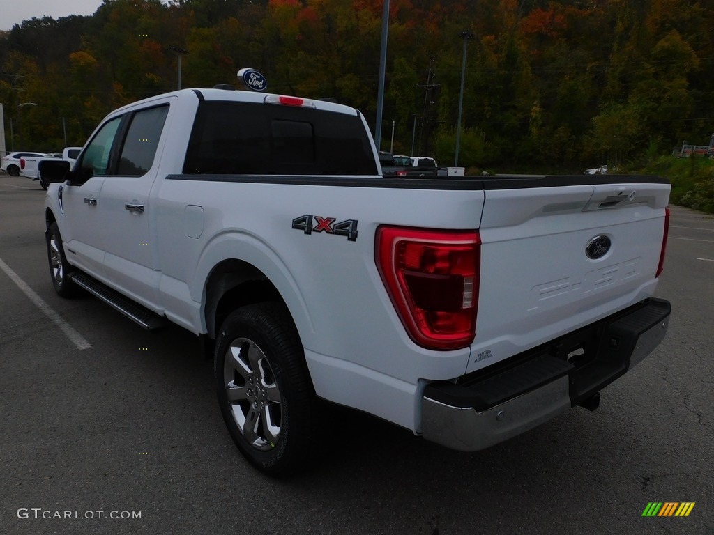 2021 F150 XLT SuperCrew 4x4 - Oxford White / Medium Dark Slate photo #5