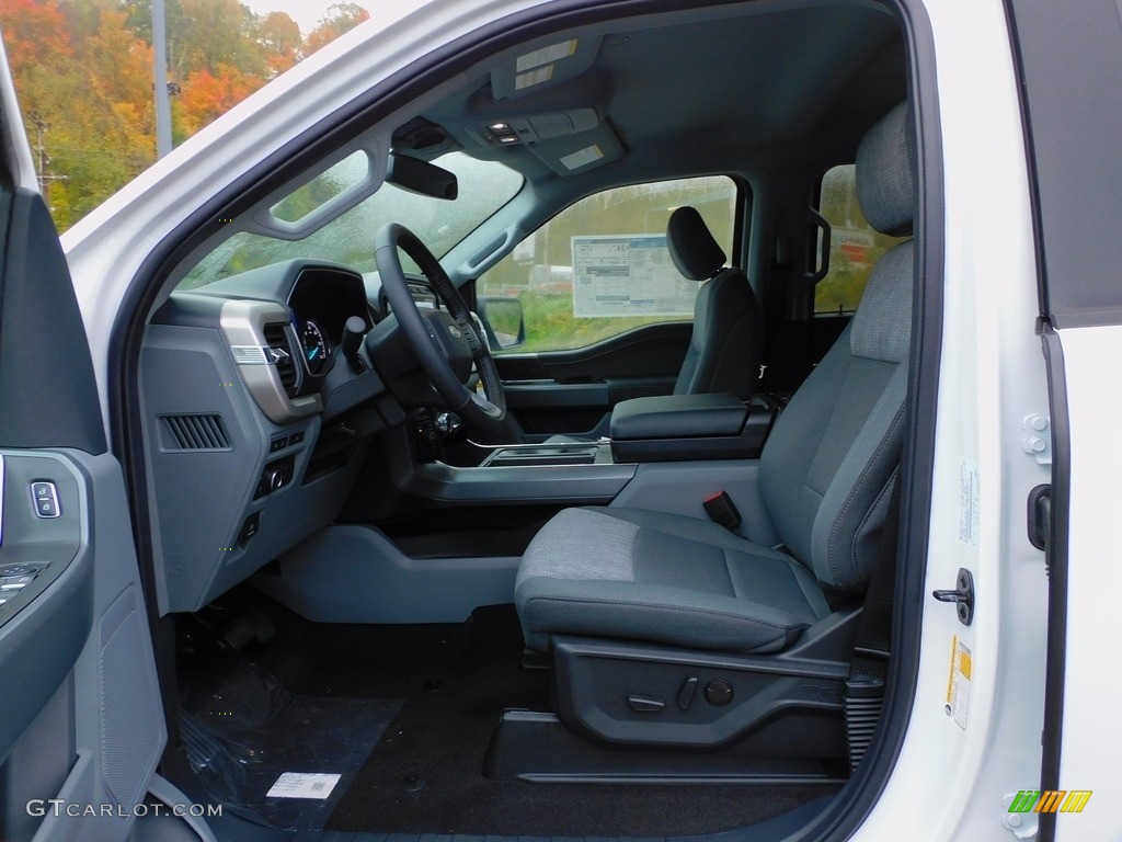 2021 F150 XLT SuperCrew 4x4 - Oxford White / Medium Dark Slate photo #11