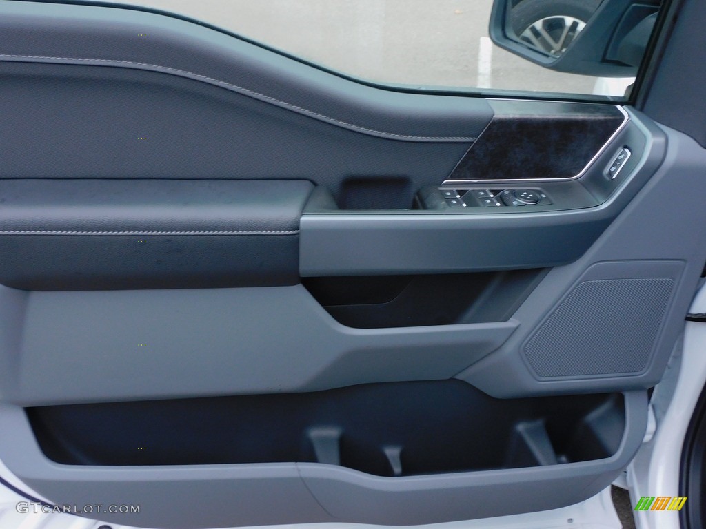 2021 F150 XLT SuperCrew 4x4 - Oxford White / Medium Dark Slate photo #15