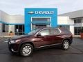 Black Current Metallic 2019 Chevrolet Traverse LT AWD