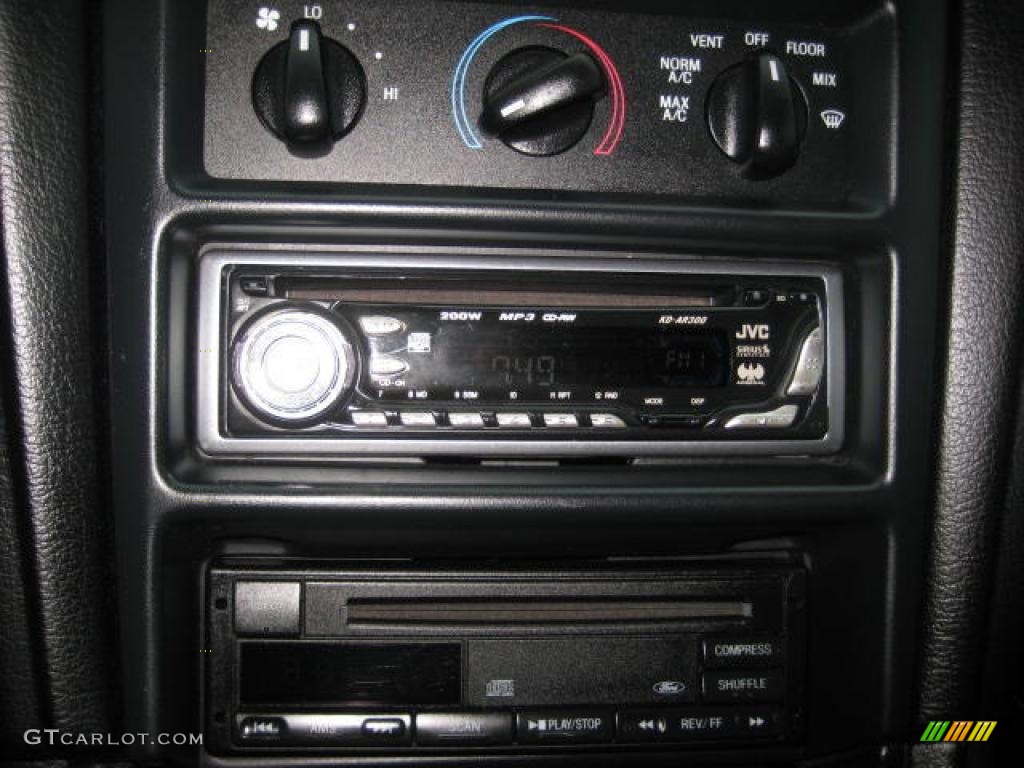 1998 Mustang SVT Cobra Convertible - Ultra White / Black photo #14