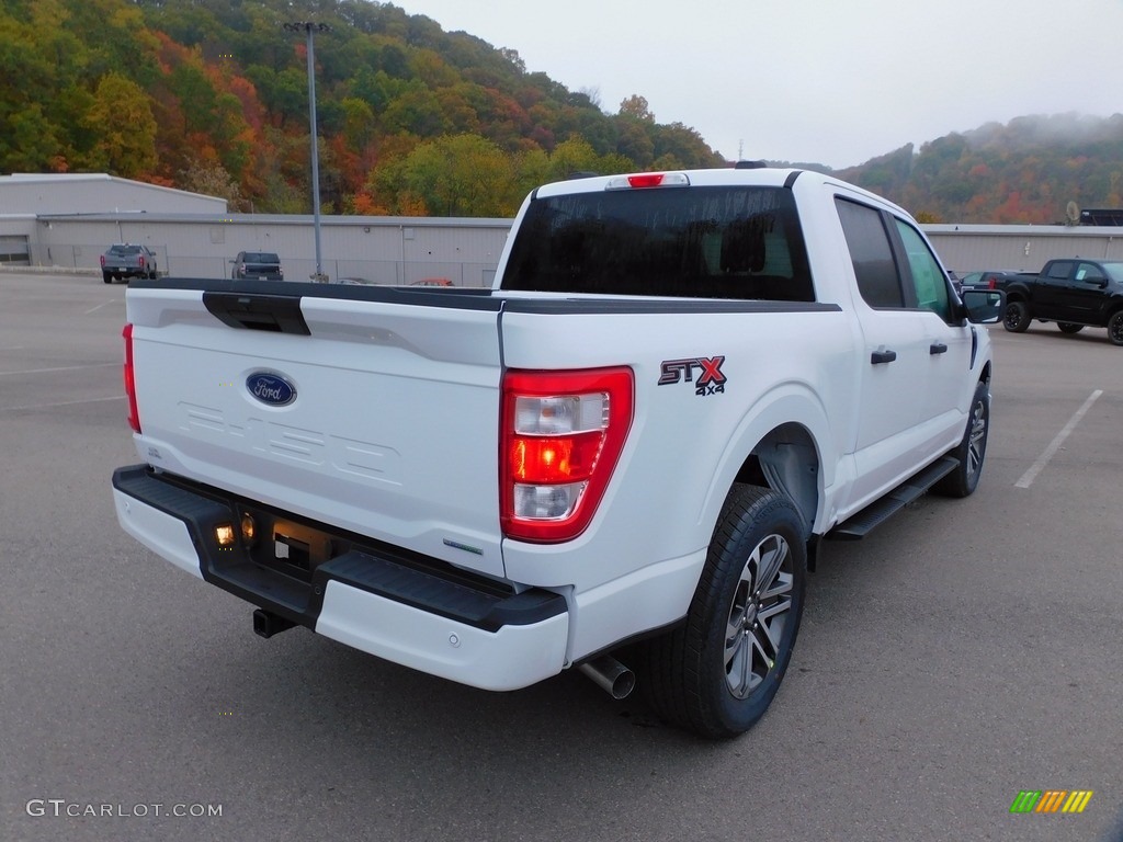 2021 F150 STX SuperCrew 4x4 - Oxford White / Black photo #2