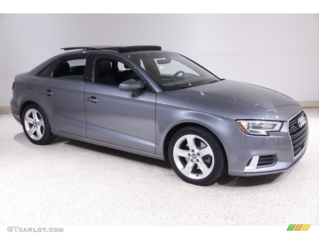 2017 A3 2.0 Premium quttaro - Monsoon Gray Metallic / Black photo #1