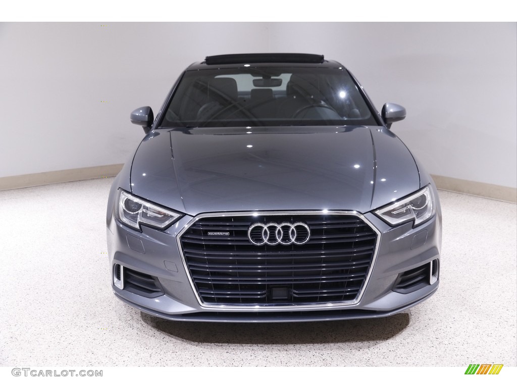 2017 A3 2.0 Premium quttaro - Monsoon Gray Metallic / Black photo #2
