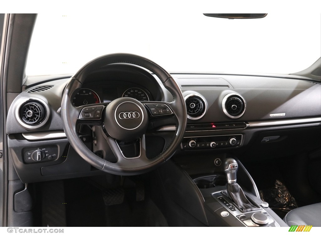 2017 A3 2.0 Premium quttaro - Monsoon Gray Metallic / Black photo #6
