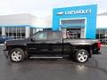 2015 Black Chevrolet Silverado 1500 LT Double Cab 4x4  photo #3