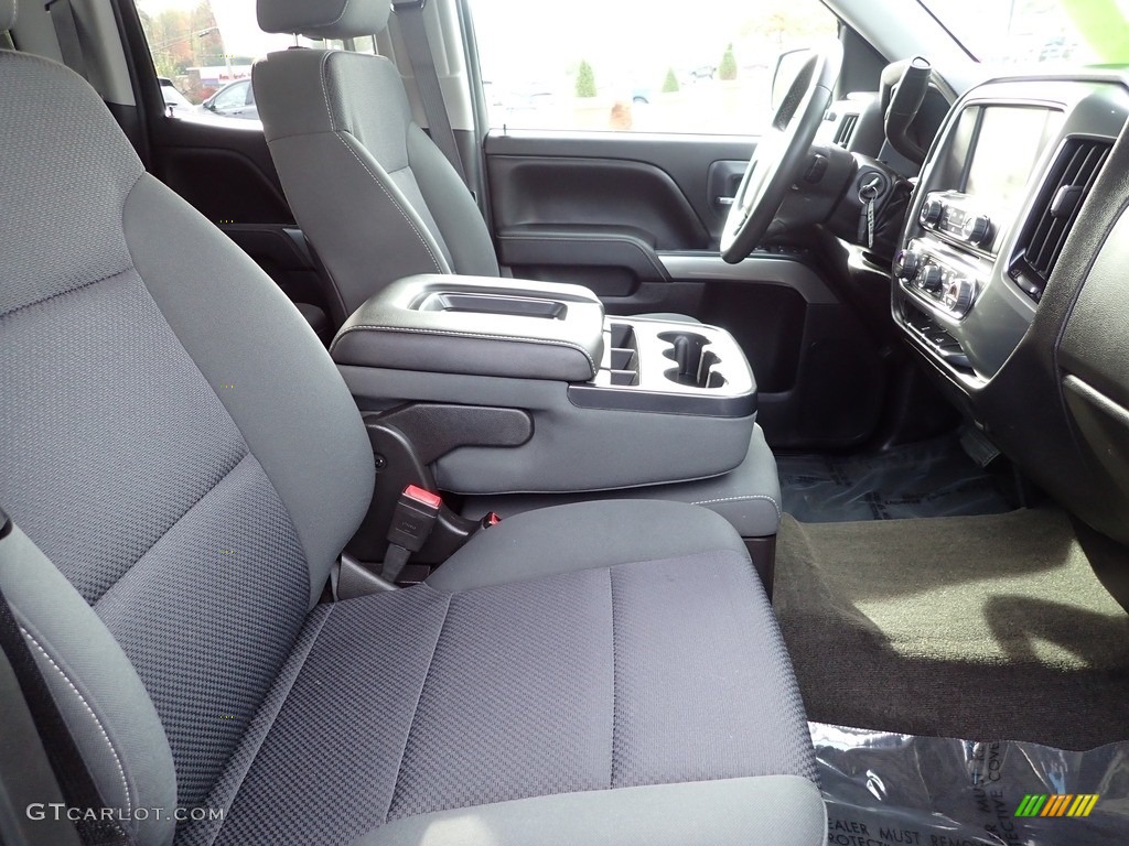 2015 Silverado 1500 LT Double Cab 4x4 - Black / Jet Black photo #14