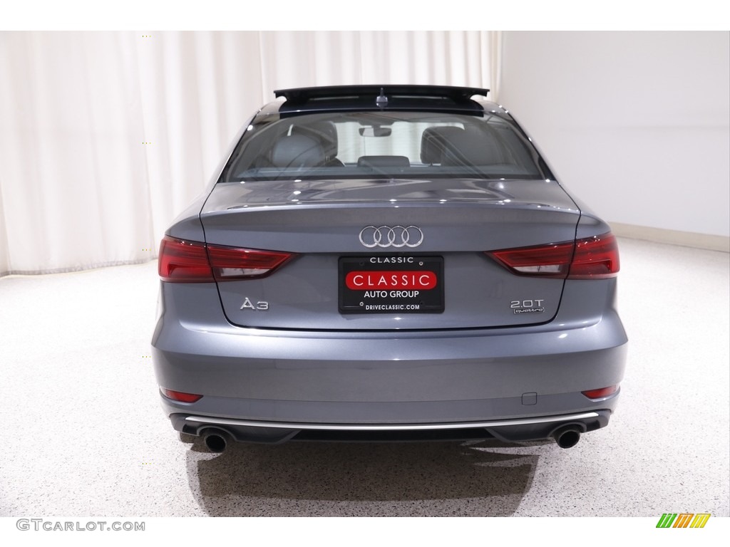 2017 A3 2.0 Premium quttaro - Monsoon Gray Metallic / Black photo #19