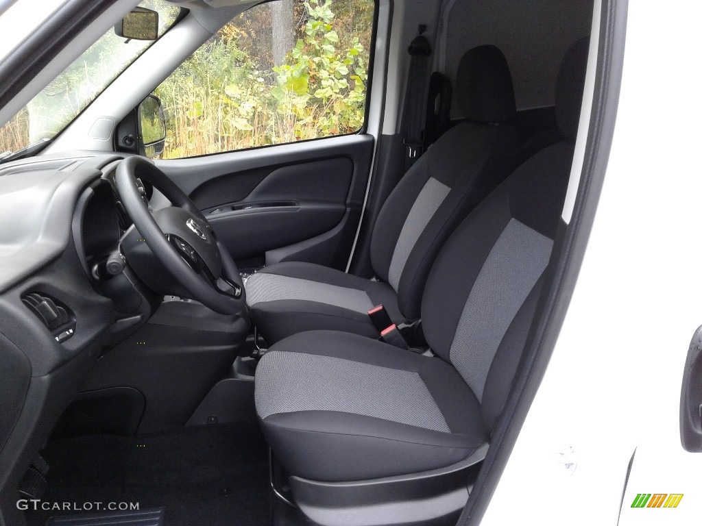 Black Interior 2021 Ram ProMaster City Tradesman Cargo Van Photo #143140449