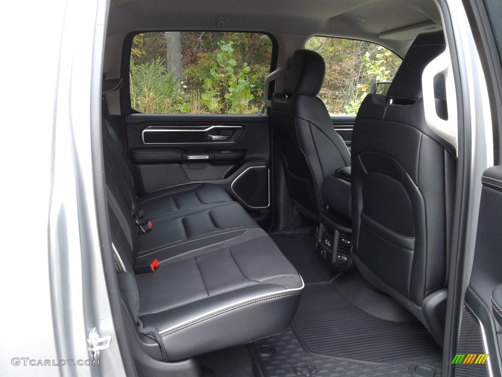 Black Interior 2022 Ram 1500 Laramie Crew Cab 4x4 Photo #143141361