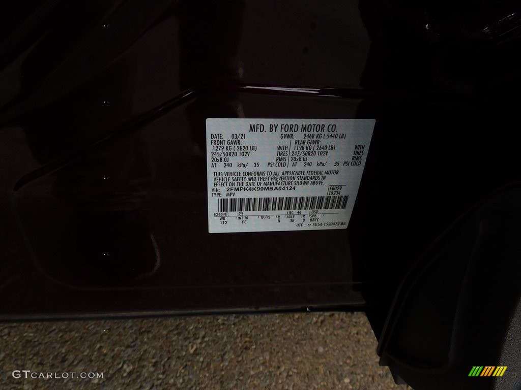 2021 Edge Color Code R3 for Rapid Red Metallic Photo #143141382