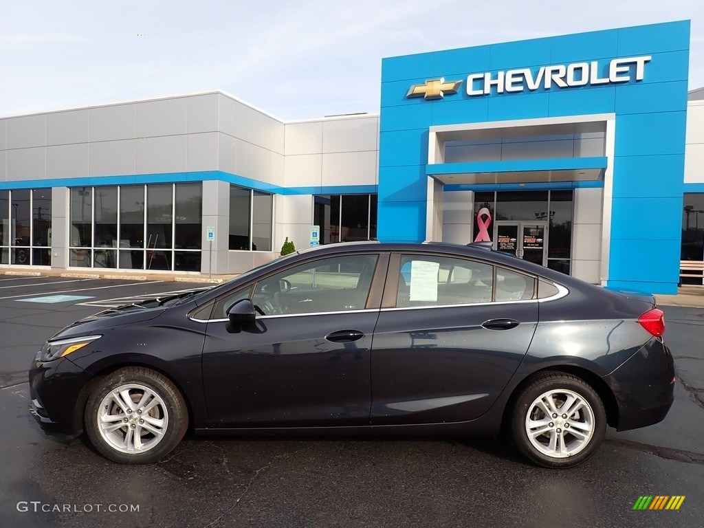 2016 Cruze LT Sedan - Blue Ray Metallic / Jet Black photo #3