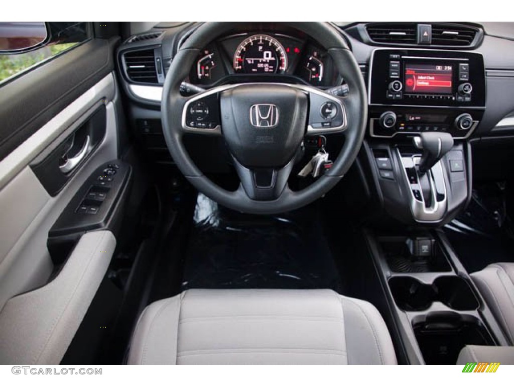 2018 CR-V LX - Basque Red Pearl II / Ivory photo #5