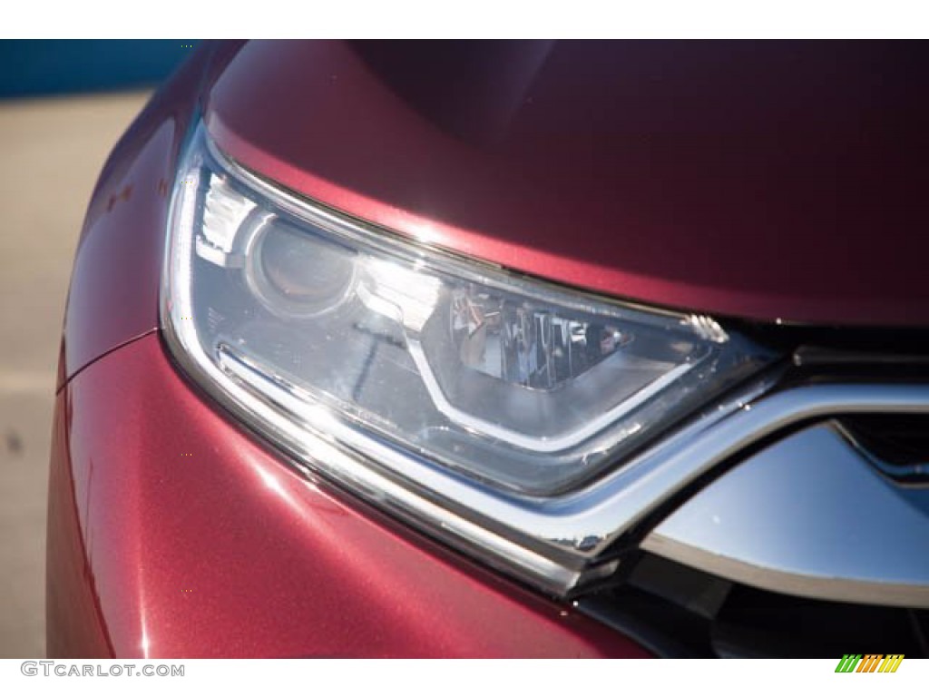 2018 CR-V LX - Basque Red Pearl II / Ivory photo #8