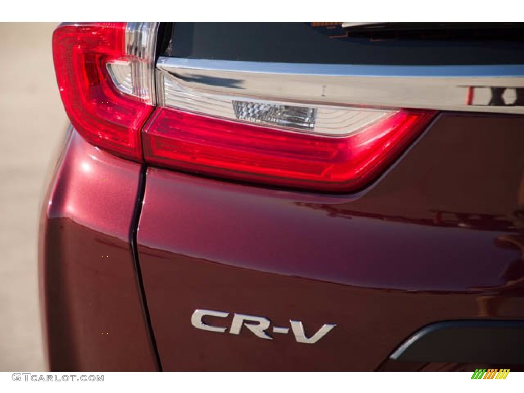 2018 CR-V LX - Basque Red Pearl II / Ivory photo #11