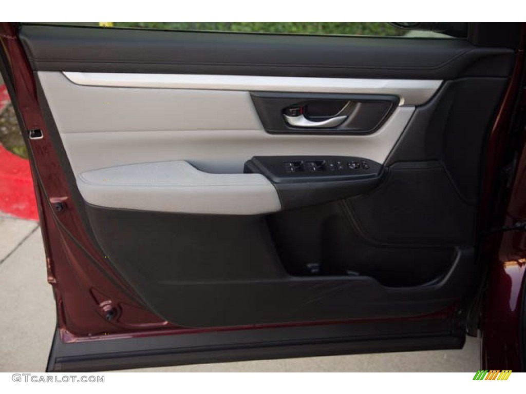 2018 CR-V LX - Basque Red Pearl II / Ivory photo #29