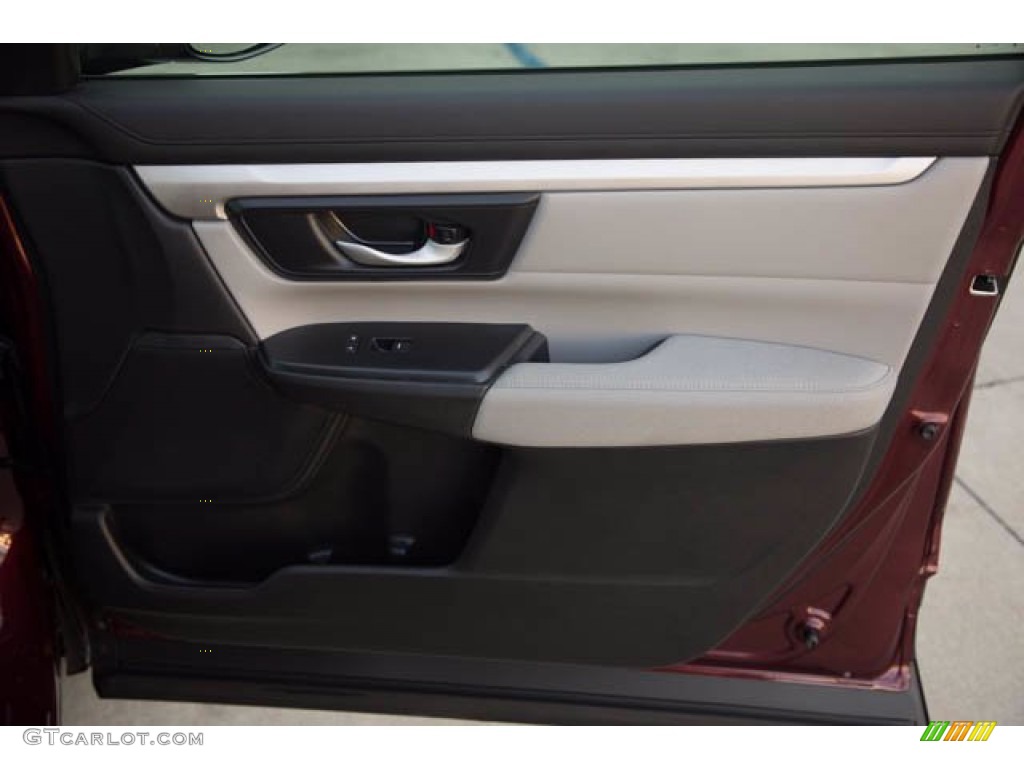 2018 CR-V LX - Basque Red Pearl II / Ivory photo #33