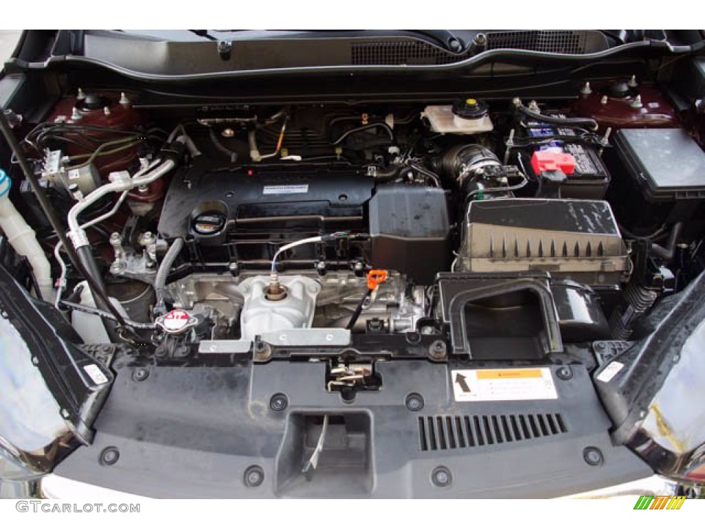 2018 CR-V LX - Basque Red Pearl II / Ivory photo #34