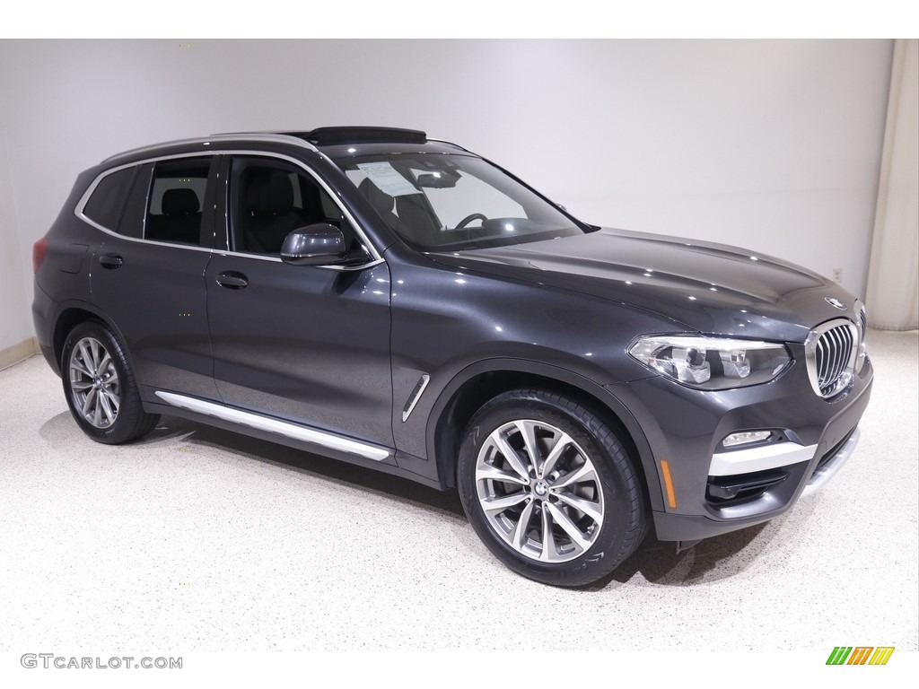 2019 X3 xDrive30i - Dark Graphite Metallic / Black photo #1