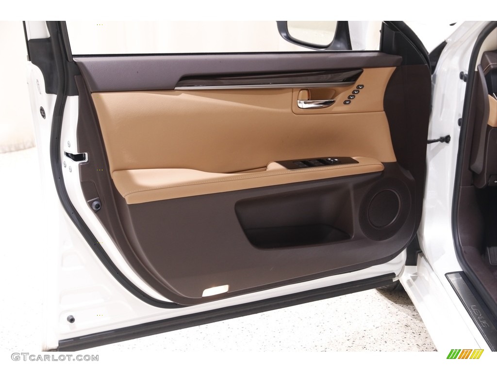2018 Lexus ES 350 Flaxen Door Panel Photo #143143780