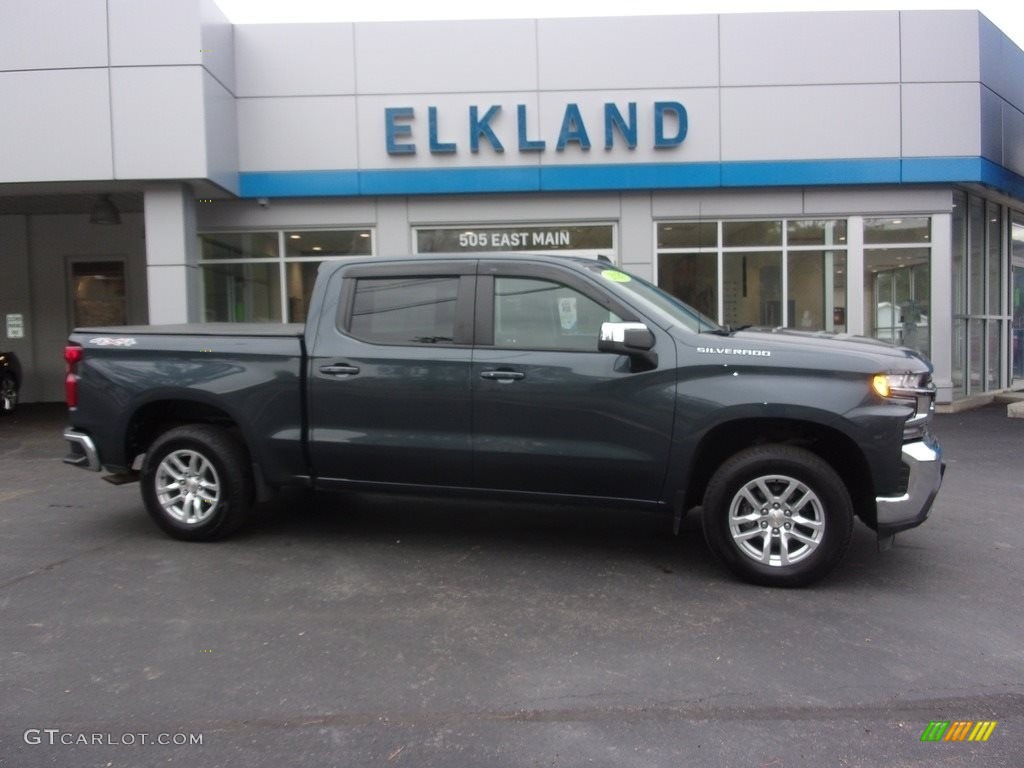 2020 Silverado 1500 LT Crew Cab 4x4 - Shadow Gray Metallic / Jet Black photo #1
