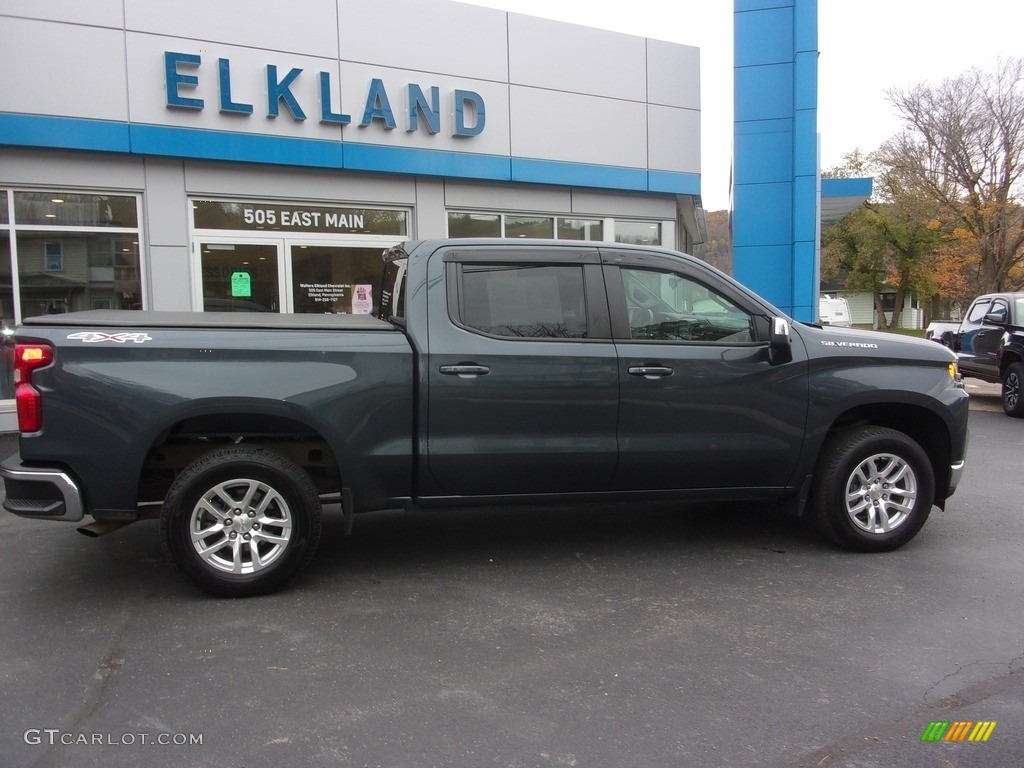 2020 Silverado 1500 LT Crew Cab 4x4 - Shadow Gray Metallic / Jet Black photo #2
