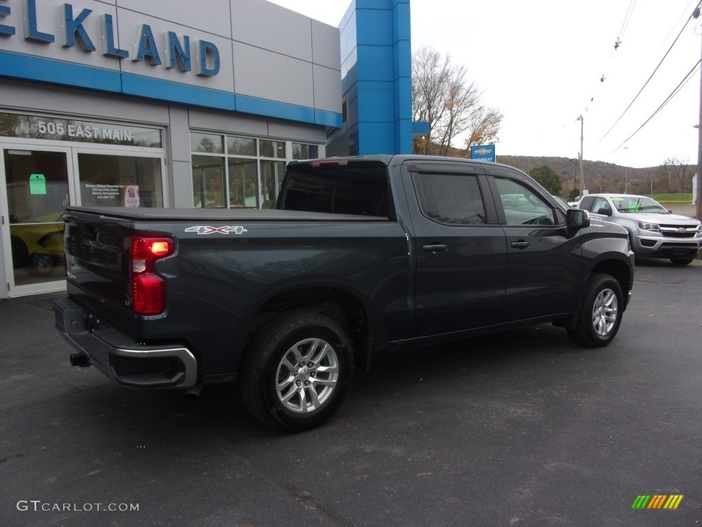 2020 Silverado 1500 LT Crew Cab 4x4 - Shadow Gray Metallic / Jet Black photo #3