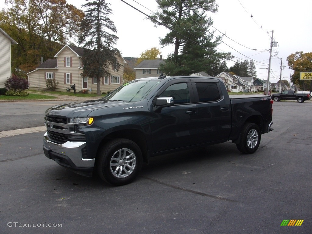 2020 Silverado 1500 LT Crew Cab 4x4 - Shadow Gray Metallic / Jet Black photo #7