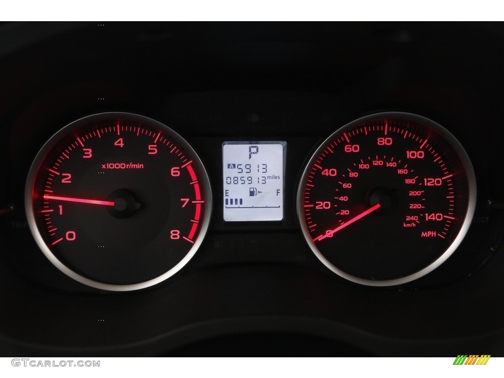 2015 Forester 2.5i Premium - Satin White Pearl / Gray photo #8