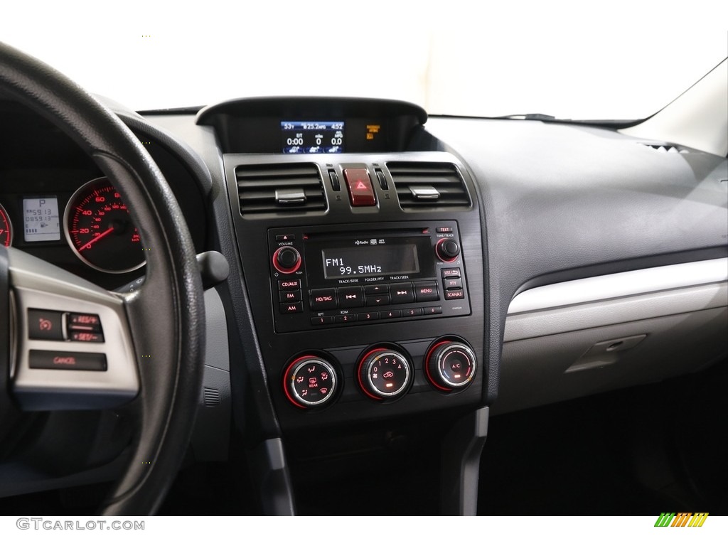 2015 Forester 2.5i Premium - Satin White Pearl / Gray photo #9