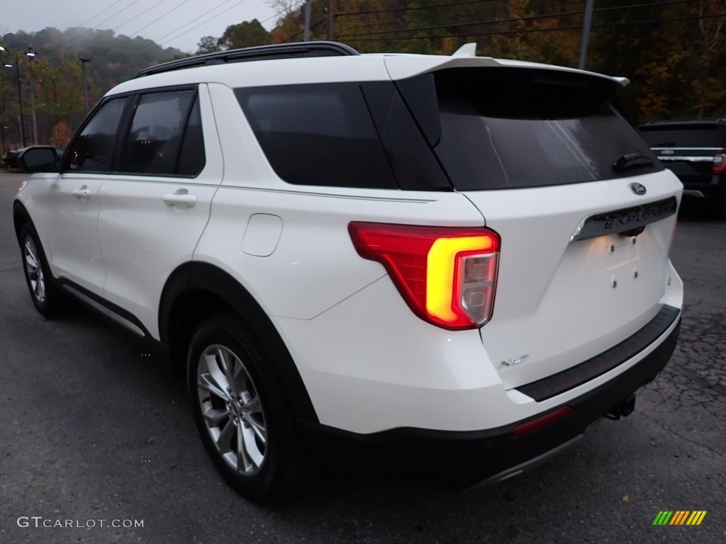 2020 Explorer XLT 4WD - Oxford White / Ebony photo #4