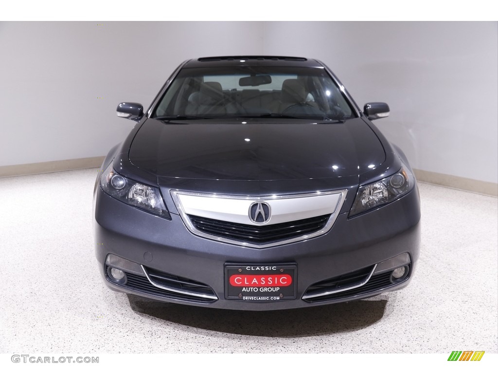 2012 TL 3.7 SH-AWD Technology - Graphite Luster Metallic / Taupe photo #2