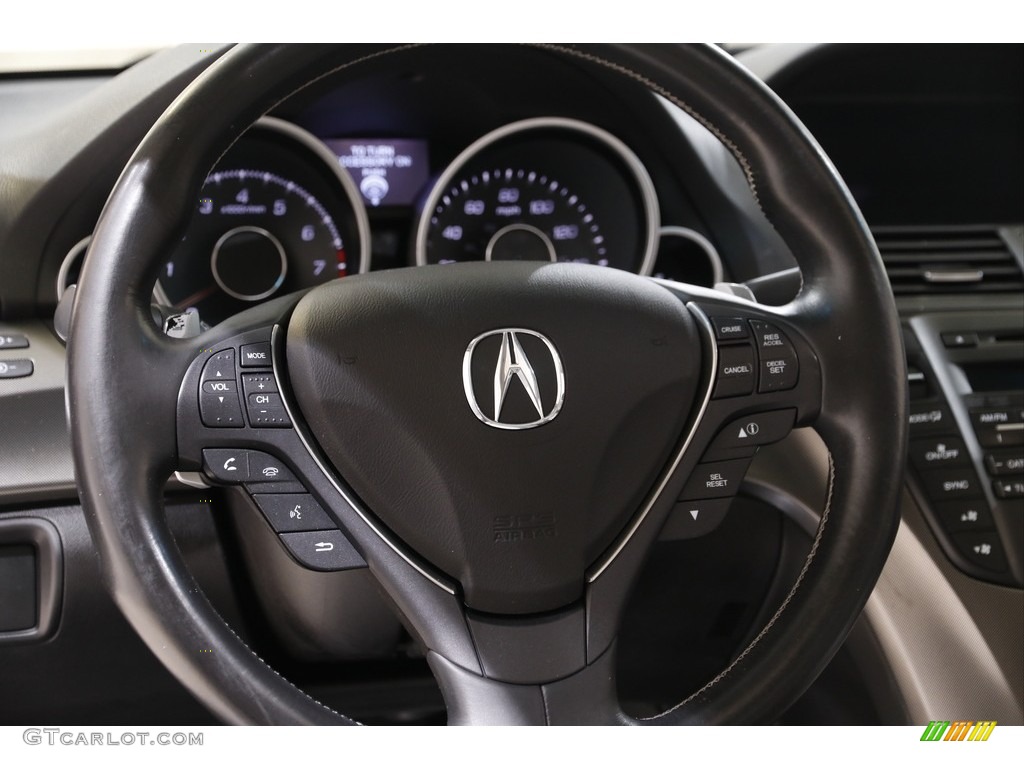 2012 TL 3.7 SH-AWD Technology - Graphite Luster Metallic / Taupe photo #7