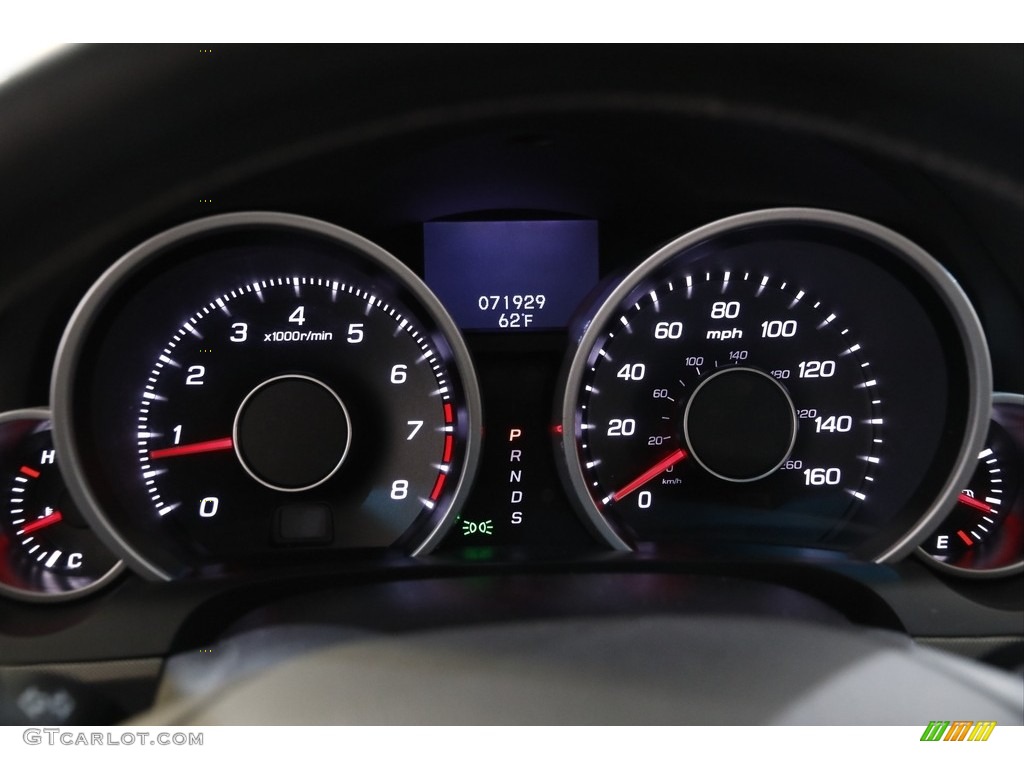2012 TL 3.7 SH-AWD Technology - Graphite Luster Metallic / Taupe photo #8