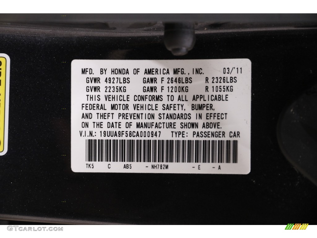 2012 TL 3.7 SH-AWD Technology - Graphite Luster Metallic / Taupe photo #22