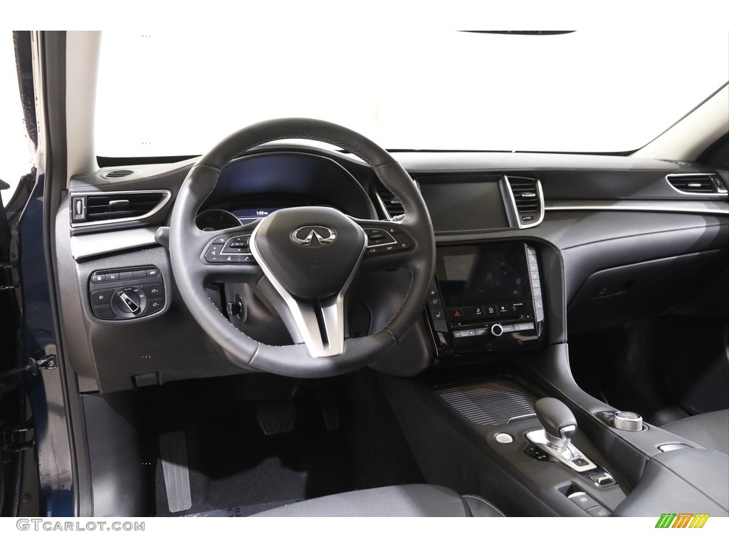 2019 QX50 Essential AWD - Hermosa Blue / Graphite photo #6