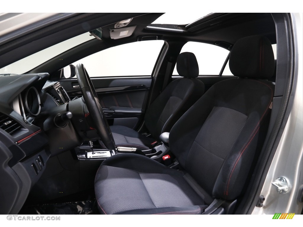 Black Interior 2017 Mitsubishi Lancer LE Photo #143146171