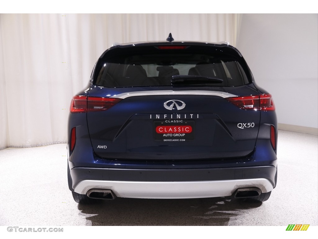 2019 QX50 Essential AWD - Hermosa Blue / Graphite photo #21