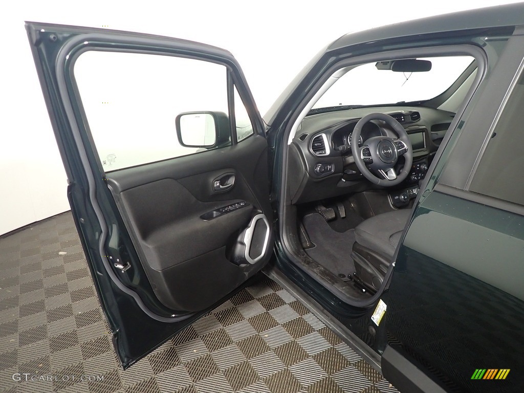 2021 Renegade Jeepster 4x4 - TechnoGreen Metallic / Black photo #20