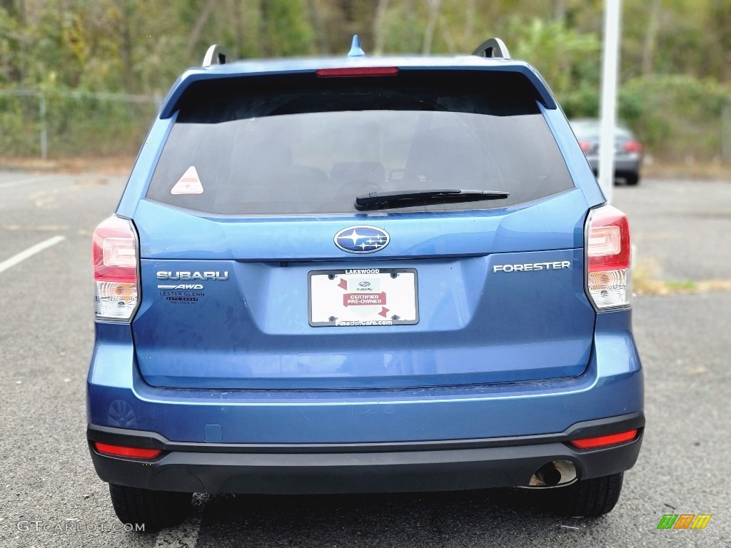 2018 Forester 2.5i Premium - Quartz Blue Pearl / Platinum photo #5