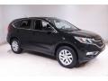 2016 Crystal Black Pearl Honda CR-V EX AWD  photo #1