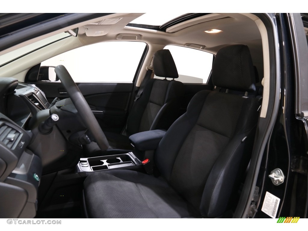 2016 CR-V EX AWD - Crystal Black Pearl / Black photo #5