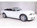 Oxford White 2014 Ford Mustang V6 Convertible