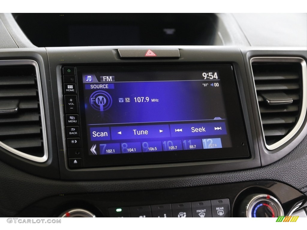 2016 CR-V EX AWD - Crystal Black Pearl / Black photo #14
