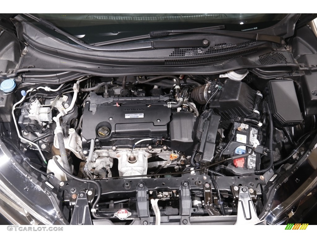 2016 CR-V EX AWD - Crystal Black Pearl / Black photo #21