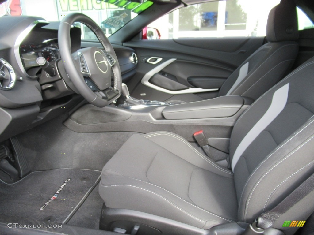 Jet Black Interior 2022 Chevrolet Camaro LT1 Convertible Photo #143148697