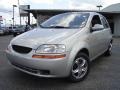 2004 Galaxy Silver Metallic Chevrolet Aveo Hatchback  photo #1