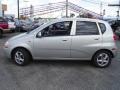 2004 Galaxy Silver Metallic Chevrolet Aveo Hatchback  photo #2