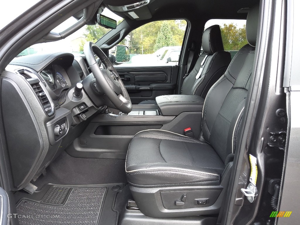 Black Interior 2022 Ram 3500 Limited Crew Cab 4x4 Photo #143150358