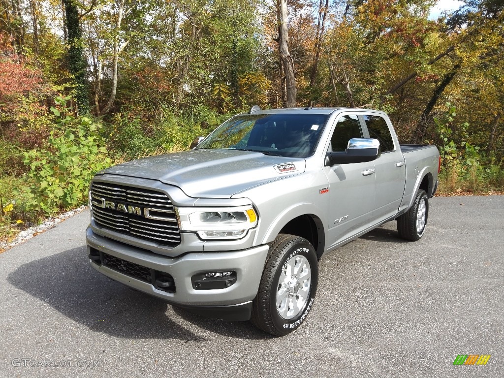 2022 2500 Laramie Crew Cab 4x4 - Billet Silver Metallic / Black photo #2